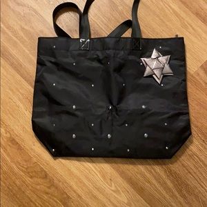 A black Bath and Bodyworks bag